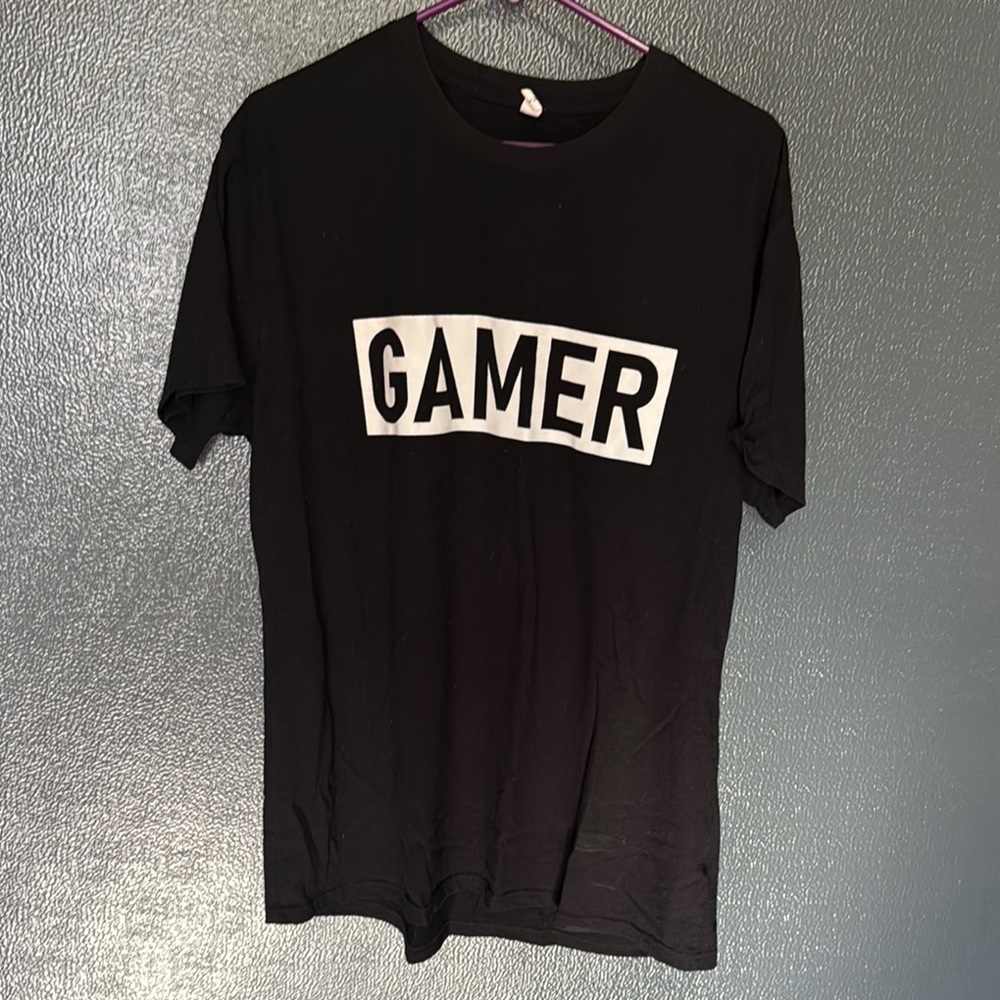 Black Gamer Tee - Short Sleeve